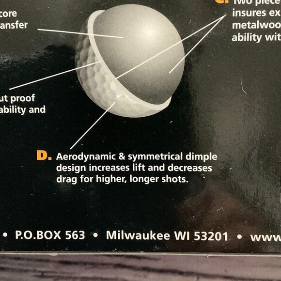 Nitro Ultimate Distance new nib Bright Pink Box of 12 Golf Balls - Picture 6 of 6